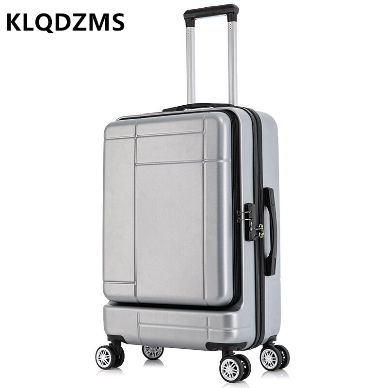 KLQDZMS-maleta multifuncional para mujer, Maleta fuerte y duradera de 24 pulgadas, maleta con contraseña de abordaje, 20 pulgadas