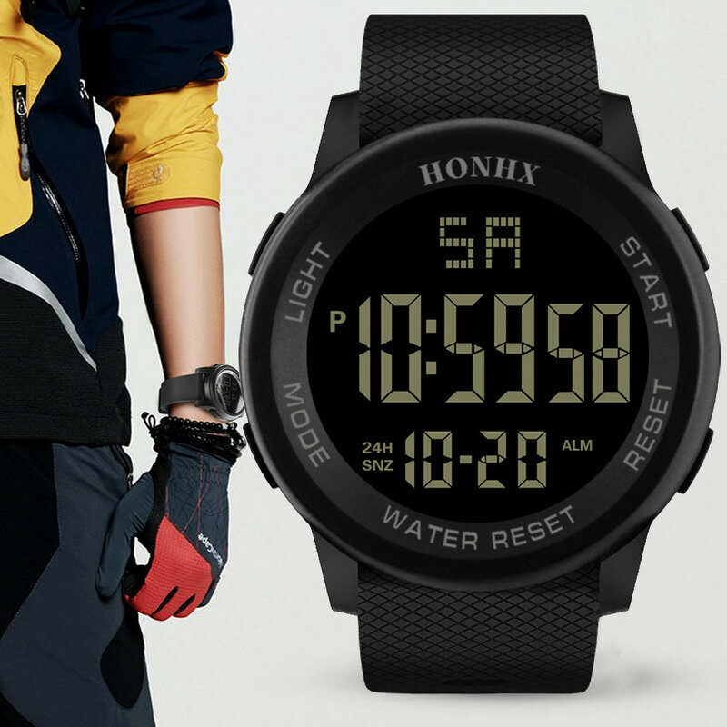 Роскошные Мужские Аналоговые Цифровые Военные Спортивные светодиодные водонепроницаемые наручные часы классические модные женские наручные часы Reloj Hombre