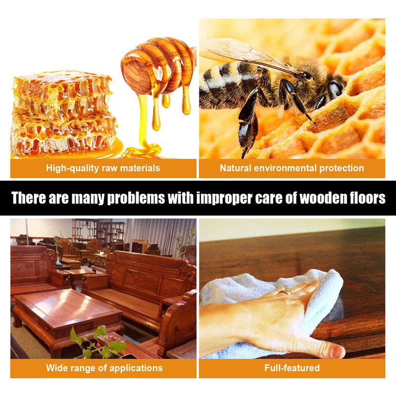 Bumbu kayu lilin lebah serbaguna furnitur pemoles kayu furnitur kayu bumbu lilin lebah serbaguna untuk perabotan