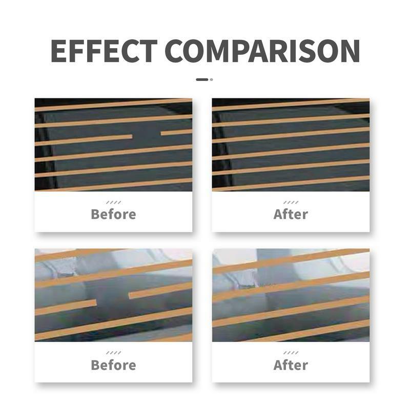 Rear Window Defogger Repair Kit Efficient Windshield Defogger Kit For Automobiles Defogger Grid Care Accessories For Caravan