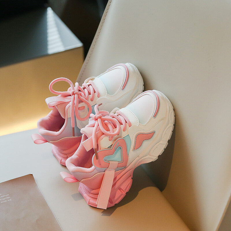 Sneaker per bambini 2023 nuove scarpe per bambini primaverili e autunnali scarpe per ragazzi scarpe da Tennis per ragazze