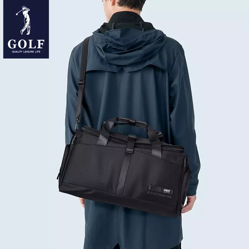 Borse da viaggio da GOLF con cerniera borse da viaggio impermeabili per uomo bagaglio a mano borse a tracolla di stoccaggio di medie dimensioni marchio di lusso