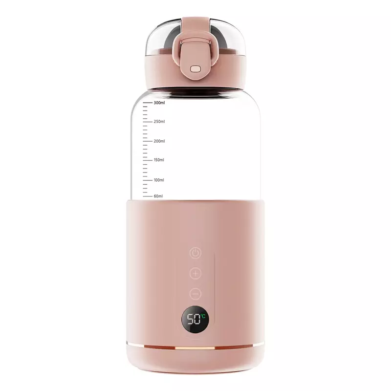 Chauffe-biSantos électrique portable, aste par USB, capacité de 300ml, voyage, camping, formule dissolution, lait, chauffe-eau instantané