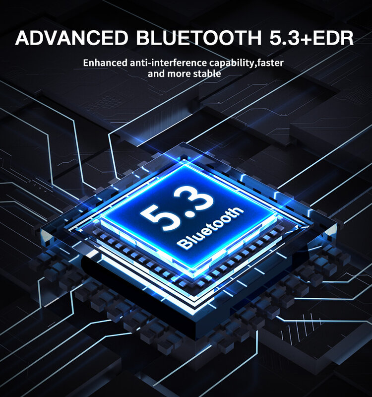 Zexmte 100M 블루투스 5.3 어댑터, USB 블루투스 5.1 5.0 동글 송신기 수신기, 윈도우 11 10/8 무선 마우스 어댑터