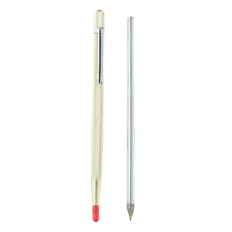 Penna per incisione con pennarello in metallo diamantato da 2 pezzi penna stilo con pennino in carburo di tungsteno per utensili manuali per incisione su legno in metallo ceramico di vetro