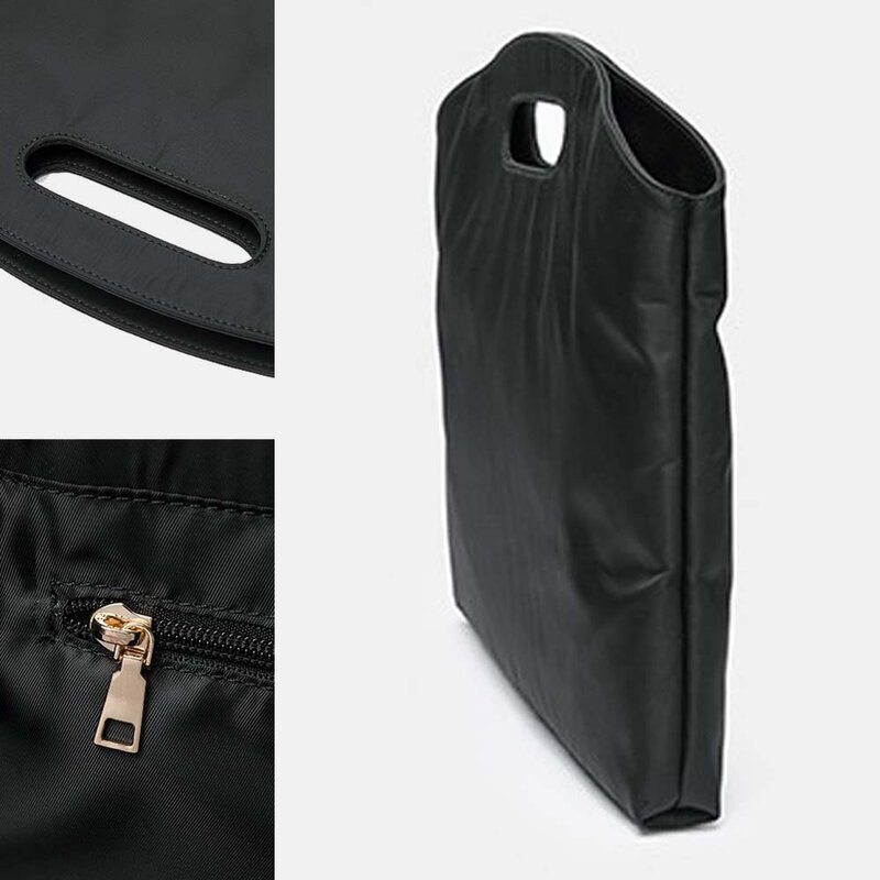 New Fashion Briefcase Laptop Case Sleeve Business Conference Bag Mask Print Office Bag Organizer File Handbag Organizer Clutches