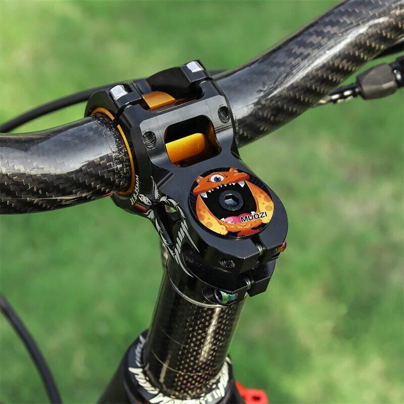 MUQZI-Tapa superior de auriculares para bicicleta, aleación de aluminio, tapa de vástago ultraligera, Compatible con todas las carreteras, MTB, horquilla Steerer de 1-1/8"