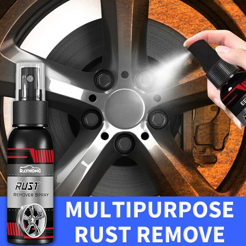 Super Rust Remover Cleaner para carro detalhamento, Limpeza de manutenção multiuso Derusting Iron Powder
