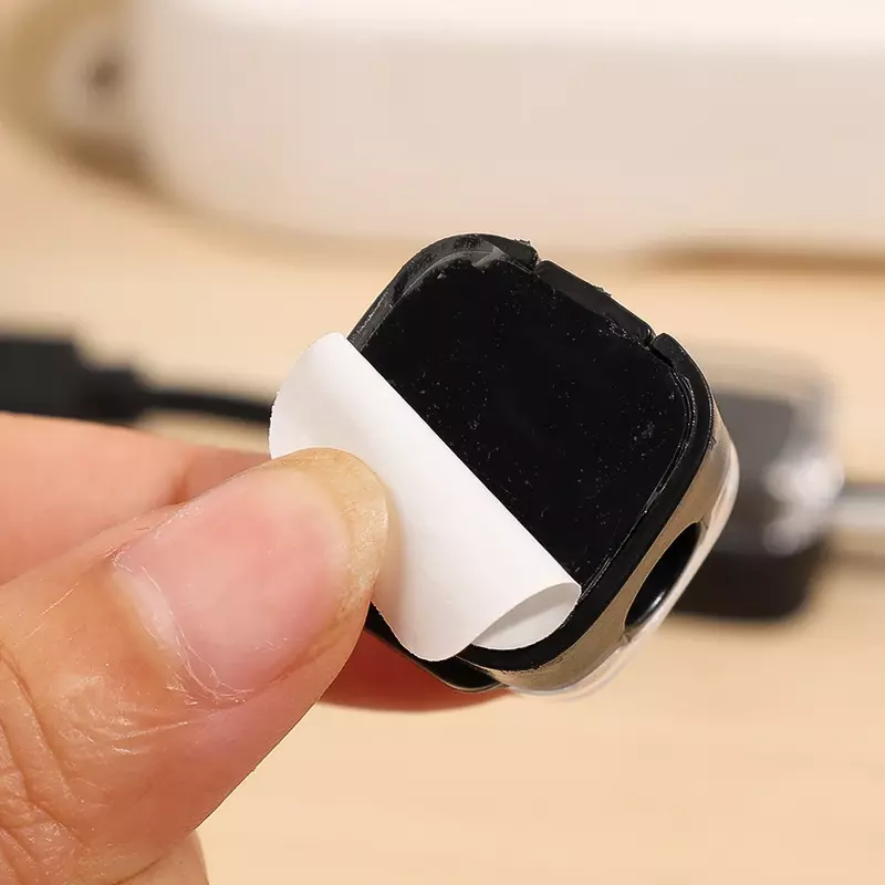 Self-adhesive Magnetic Cable Organizer For USB Charger Data Cord Headphone Mouse Line Desktop Wire Magnet Management Clips