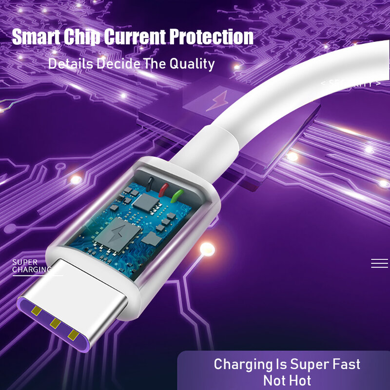 10a 120W Usb Type C Kabel Super Snelle Kabels Voor Samsung Xiaomi Poco Huawei Honor Snelle Oplader Usb Oplader Kabel Data Snoer