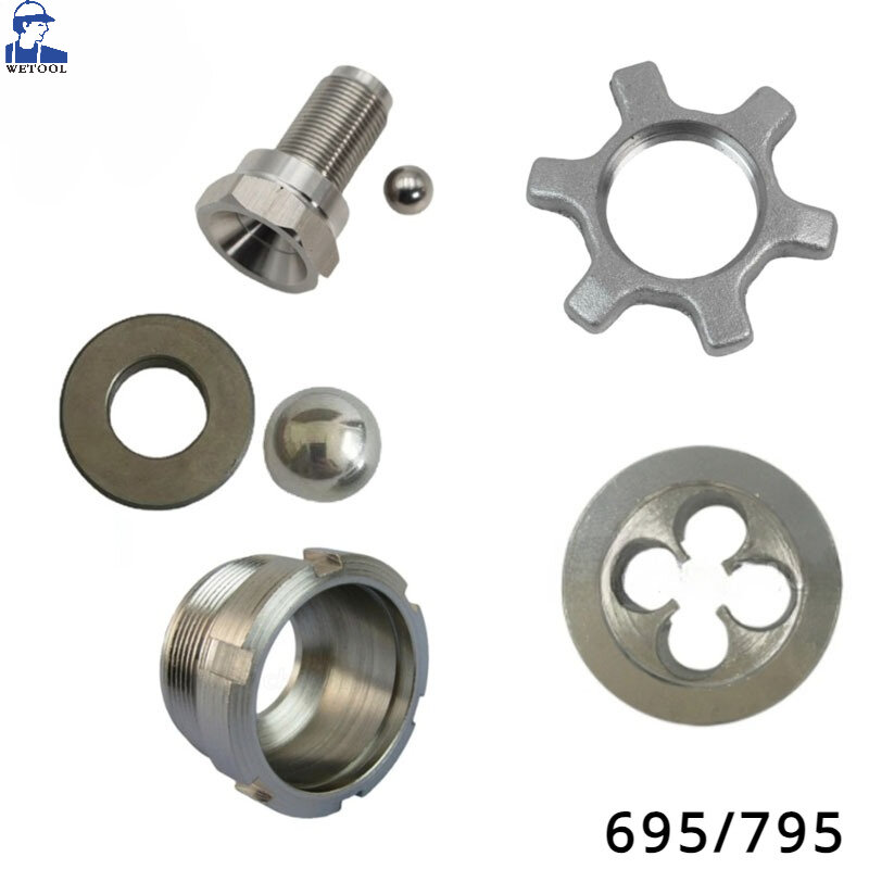 Airless Spray Accessory Pump Parts 695 795 3900 Packing Nut/Clamping Nut of Cylinder/Outlet Valve/Inlet Valve/Big Ball Seat