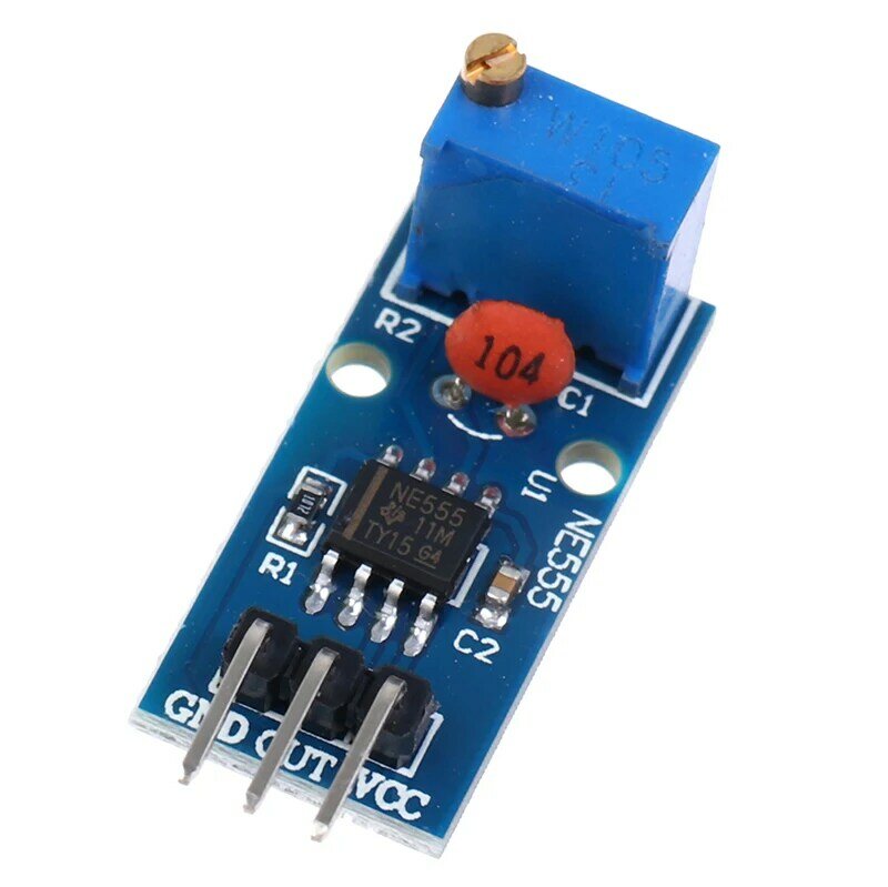 Módulo generador de pulso ajustable, chip NE555, frecuencia