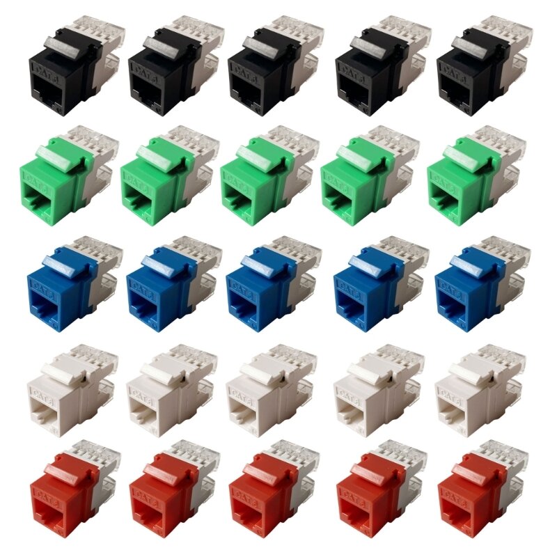 RJ45 Coupler Inline Adapter Keystone, Connector for Cat6 Cable Extender
