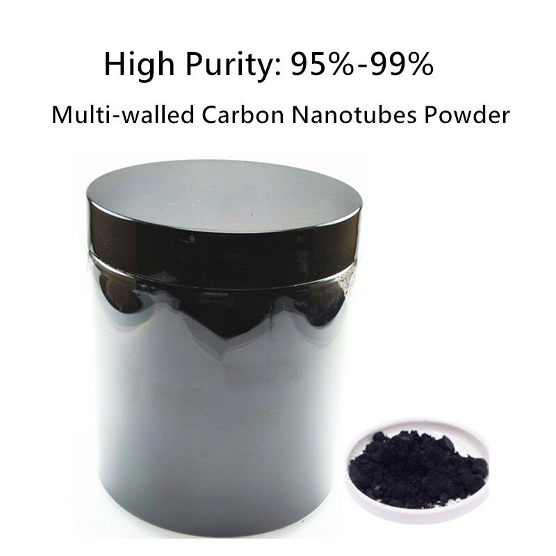Wielościenne nanorurki węglowe o 95% 99% wysokiej czystości proszkowe przewodnictwo cieplne do akumulatorów kompozytowych