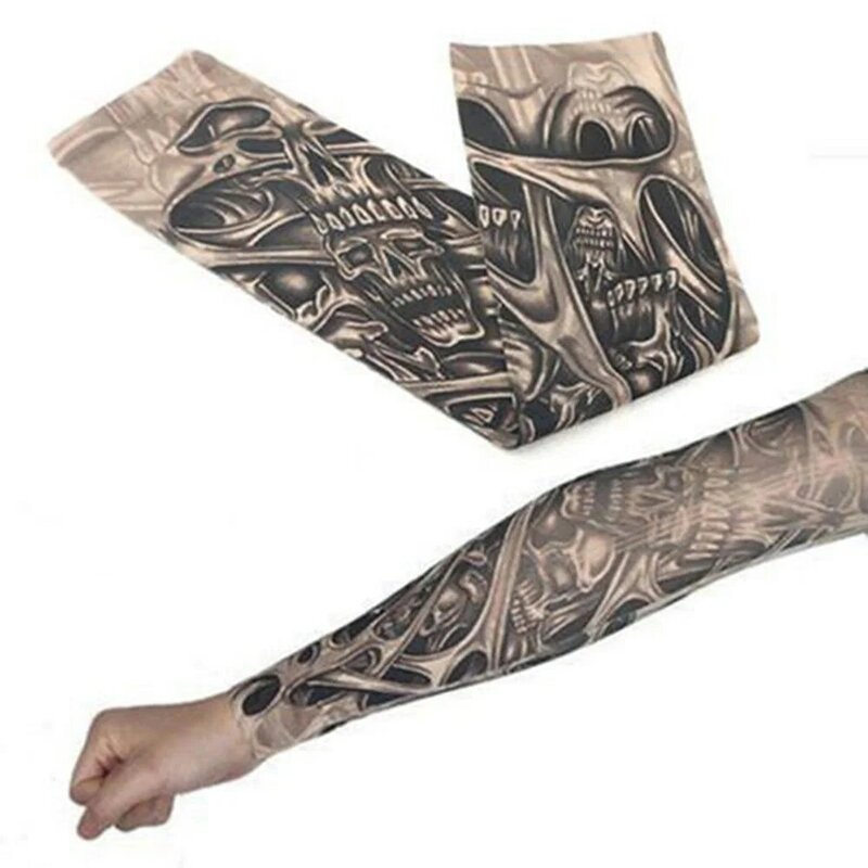 1/2/3PCS Tattoo Durable 1 Piece Quick- Arm Sleeves For Cycling Uv Protection Stylish Sleeves Comfortable 40cm*8cm Arm Sleeves