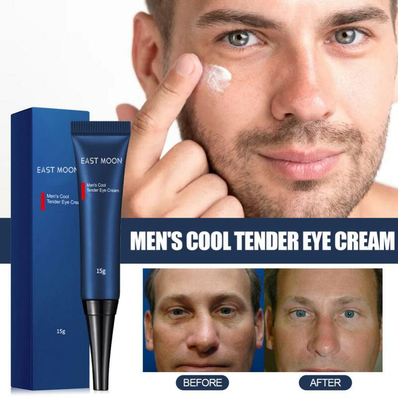 Creme hidratante para olhos masculino, removedor de círculos escuros, bolsas sob os olhos apertadas, antienvelhecimento, cuidados com a pele, 1pc