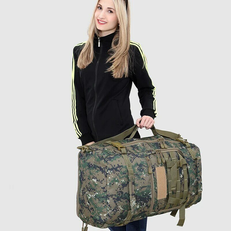 حقيبة ظهر تكتيكية عسكرية للرجال ، حقائب ظهر بجودة عالية ، حقيبة تخييم وتسلق الجبال ، حقيبة ظهر للمشي ، حقيبة سفر ، 50L