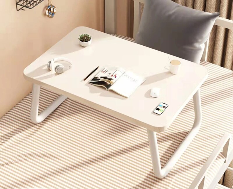 Home Folding Laptop Desk for Bed Sofa Laptop Bed Tray Table Desk Portable Lap Desk for Study and Reading Bed Top Tray Table