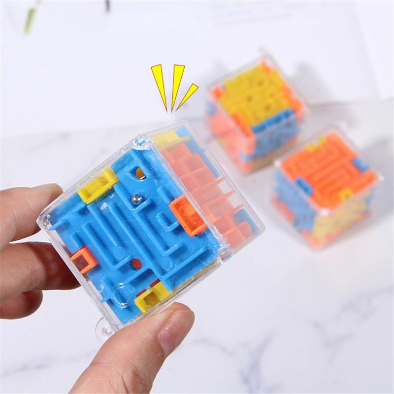 1.6x1.6x1.6in 어린이 시뮬레이션 미로 실물 같은 퍼즐 장난감 휴대용 교육용 Dropship