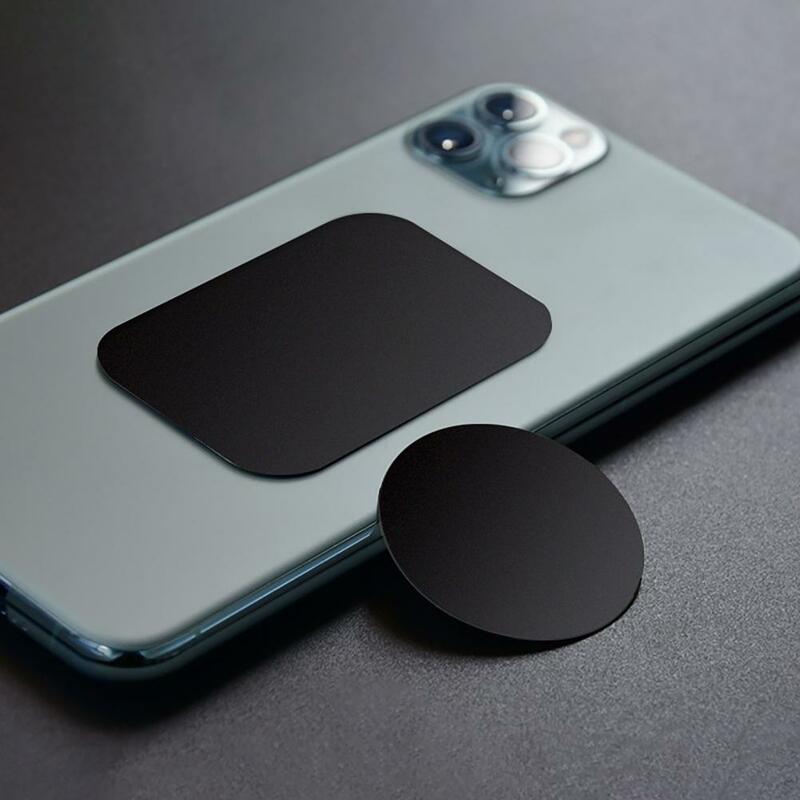 Магнитный железный лист широко совместимый квадратный/Круглый Магнитный железный лист наклейка для смартфона Магнитная металлическая пластина