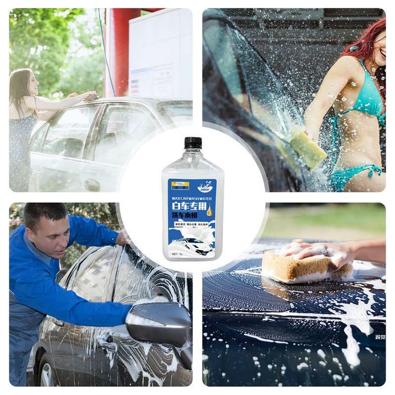 Car Wash Soap 1L Concentrated Coating Maintenance Paint Agent Wash Essence Polishing Wax Shiner Detailing Paint Restorer Soap