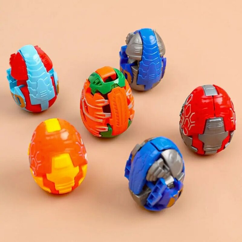 Dinosaur Model Dinosaur Eggs Transforming Toy Fun Plastic Dinosaur Deformation Robot Creative Early Educational