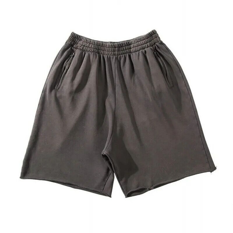 Men's Pure Cotton Sports Gray Shorts