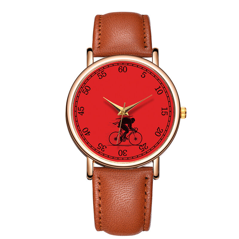 Reloj de pulsera de cuarzo ligero para mujer, espejo subacuático, reloj informal Simple, temperamento, alta calidad, moda