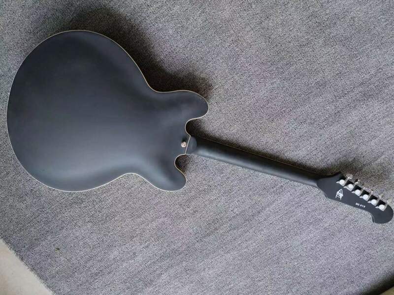 Gib$on guitar, matte, black, free shipping, Made in China, high quality