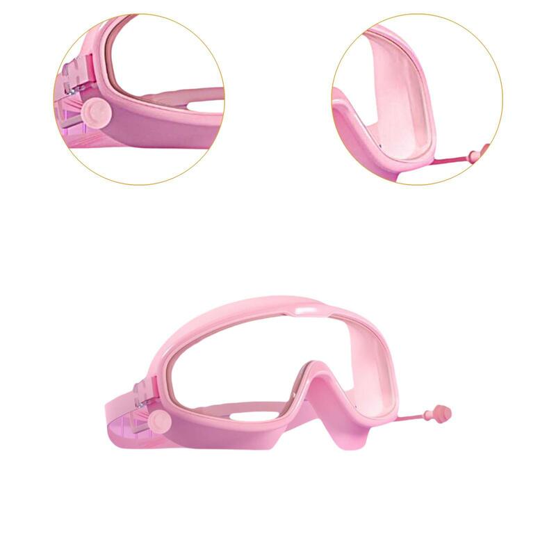 Lunettes de natation avec bouchons d'oreille, lunettes de natation, lunettes de natation pour la piscine de plongée