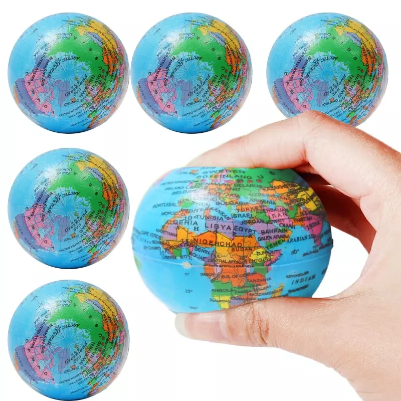 Funny Squeeze Toys Stress Relief PU Foam Squeeze Ball Hand Wrist Exercise Sponge Toys For Kids Adults Child Creative Gifts