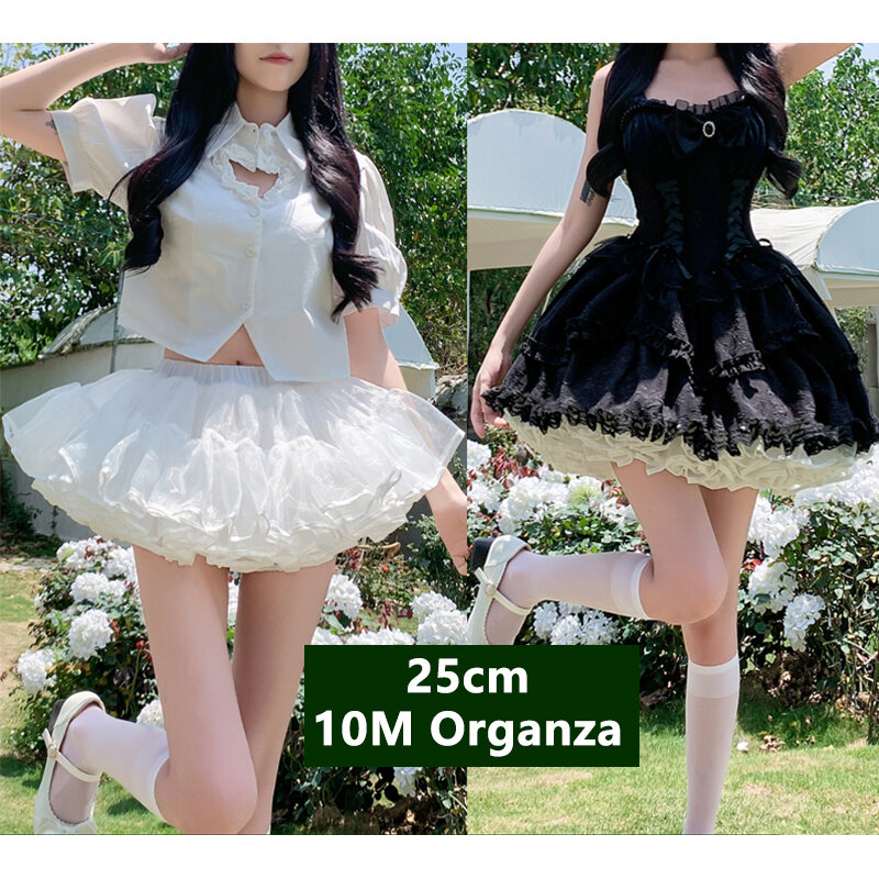 Lolita enagua súper rellena, falda sin deshuesado, soporte de hilo suave, trasero de pato corto, Corea, Japón, nuevo