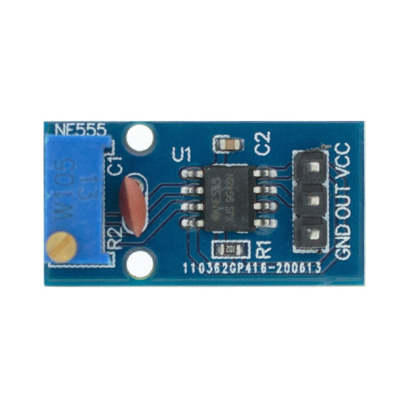 NE555 Pulse Frequency Duty Cycle Verstelbare Module 10Khz-200Khz Blokgolf Signaal Generator Voor Arduino Diy Kit