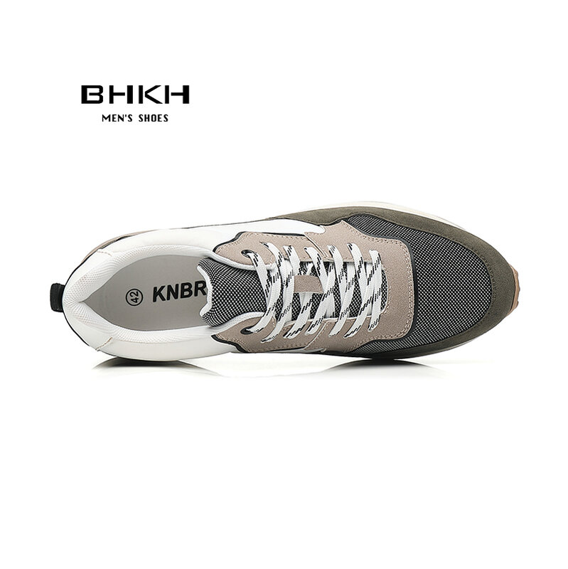 BHKH الذكور أحذية رياضية 2022 الرجال عادية المدربين مصمم حذاء للسير مسافات طويلة المشي الركض الرياضة تنفس أحذية للرجال