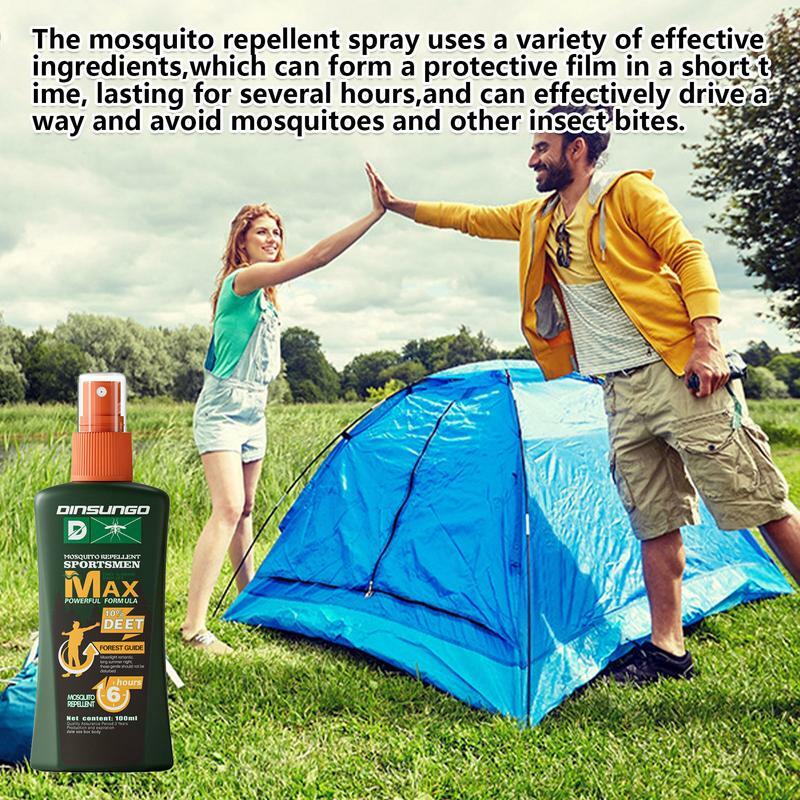 Spray anti-mouches pour enfants, solution liquide anti-morsure, spray naturel, protection longue durée