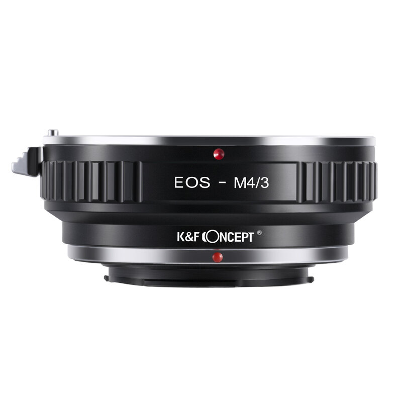 K & F CONCEPT-adaptador de montaje para objetivo EOS-M4/3, para Canon EOS EF Mount Lens a M4/3 mft Olympus PEN y para cámaras Panasonic Lumix