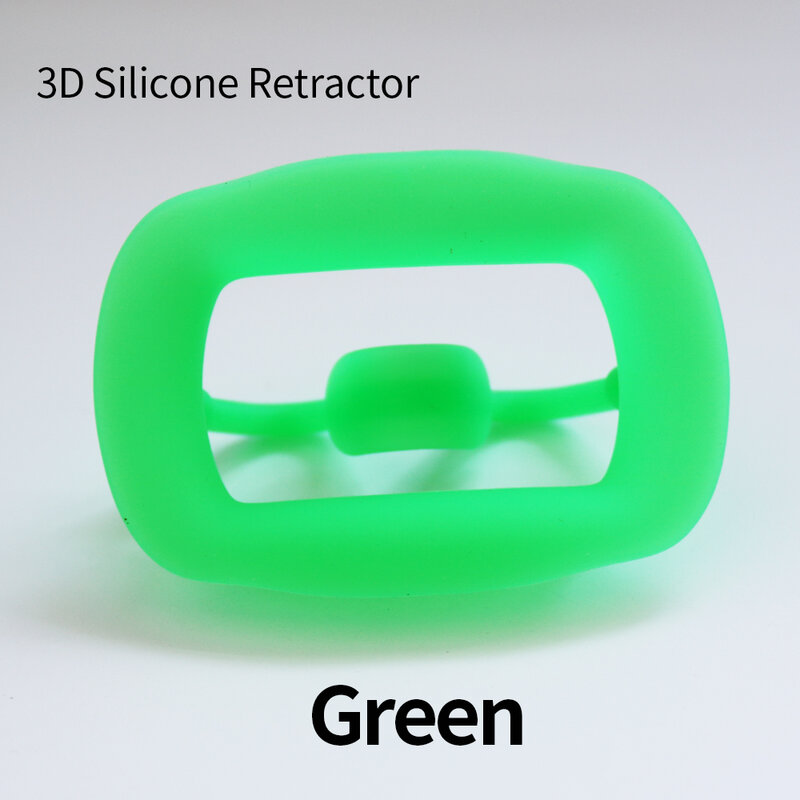 Ouvre-bouche dentaire fantaisie en silicone et plastique, écarteur en caoutchouc, forme de O, 3D Jules, joue