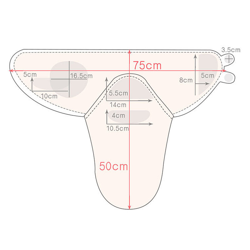 Faixa envoltória de musselina para bebês, cobertor envoltório para dormir de bebê de 0 a 6 meses