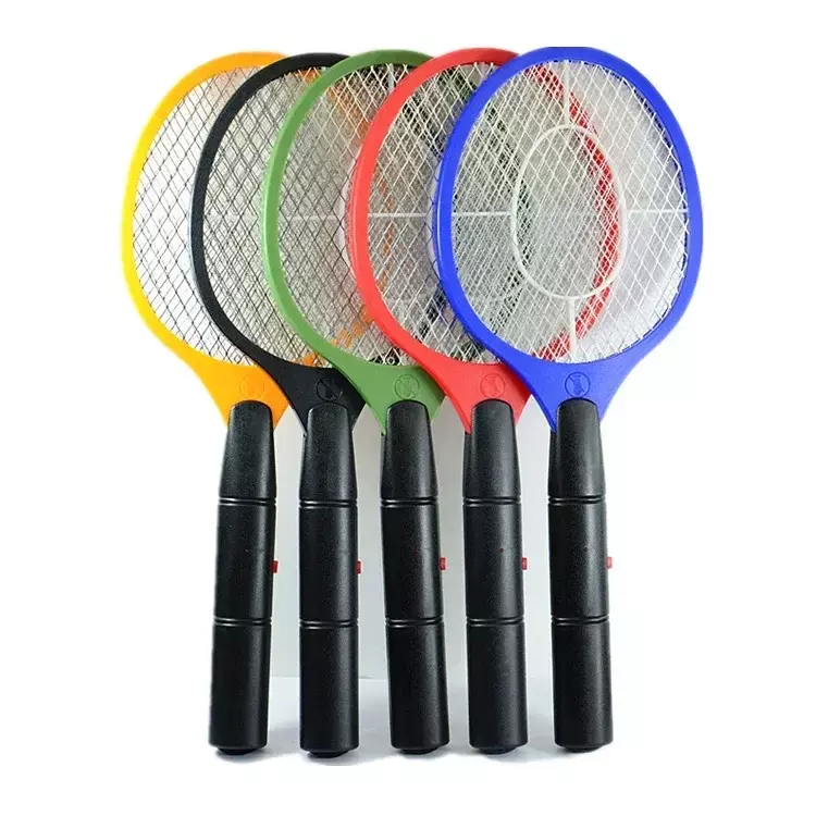 Electric Fly Insect Bug Zapper Bat Handheld Insect Fly Swatter Racket Portable Mosquitos Killer Pest Control for Bedroom Insects