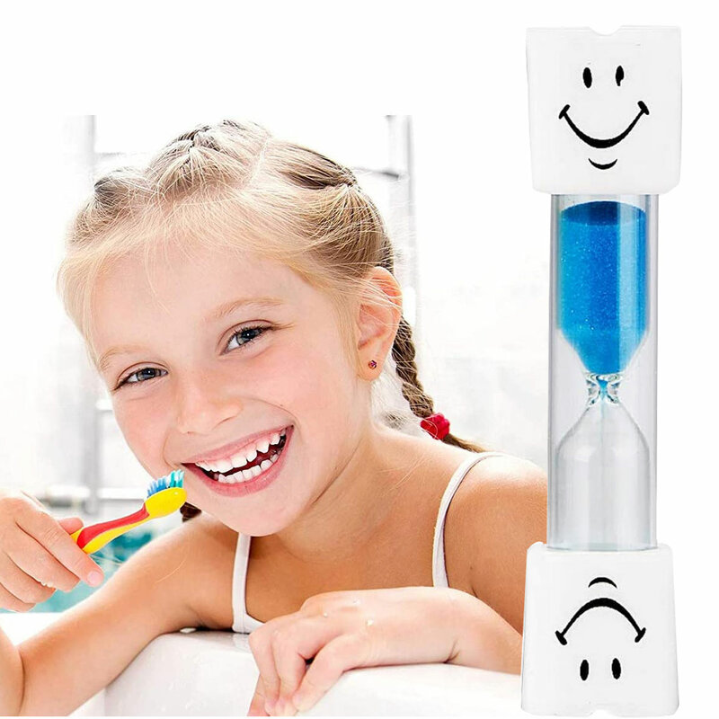 Clessidra clessidra 3 minuti orologio sabbioso dentale bambini clessidra Timer spazzolatura per bambini regalo per bambini clessidra decorazione casa