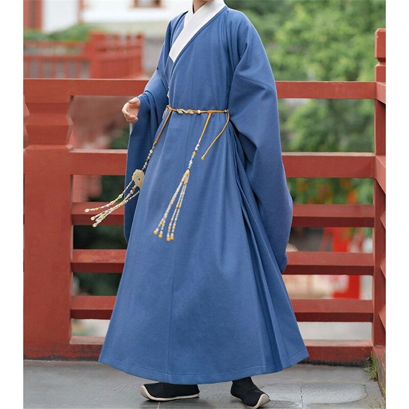 Chinese Hanfu Dress Cosplay Costume  Ancient Traditional Hanfu Dress Song Dynasty Hanfu Green Red Dress Unisex Hanfu Suit