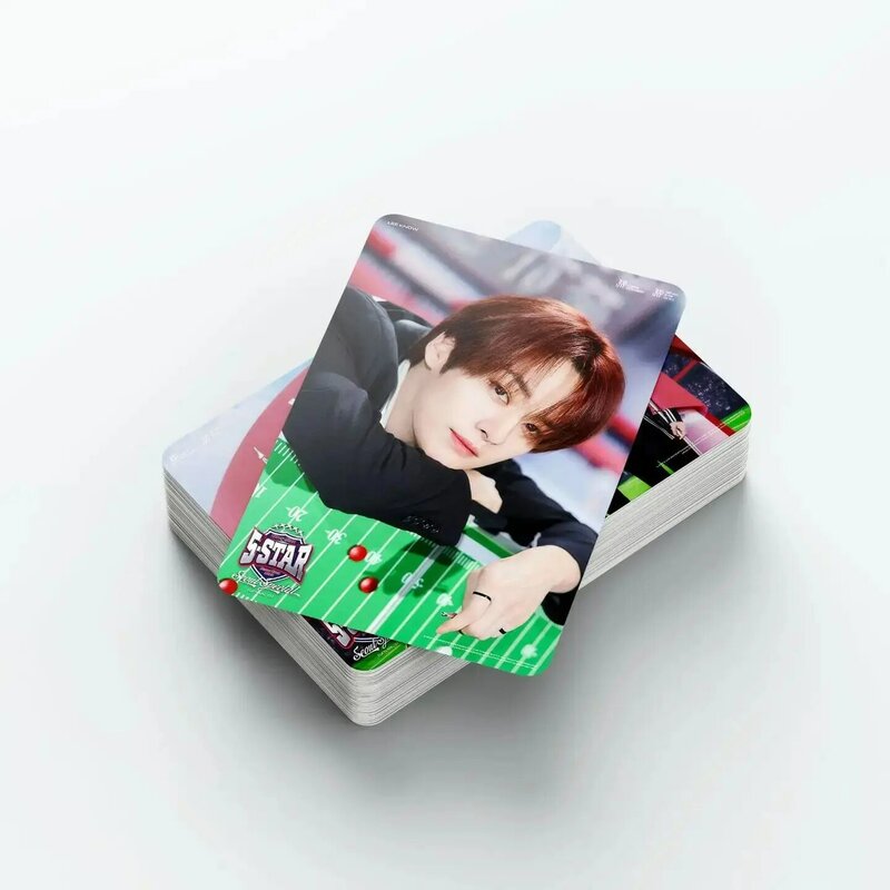 55pcs Kpop Photocard Rock Star Five Star Album Hyunjin Felix Bangchan Lomo Cards Photo Print Cards Set Fans Collection