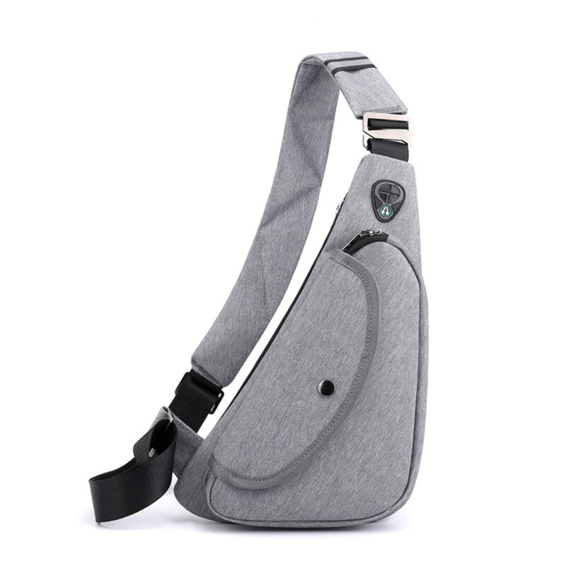 Men‘s New Waterproof Casual Single Shoulder Bags Travel Sports Outdoor Messenger Pack Crossbody Sling Chest Bag Pack For Male