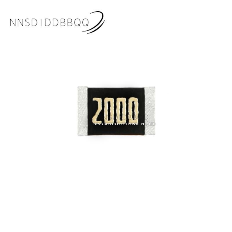 Resistencia de Chip 50 piezas 0805 200Ω(2000) ± 0.5% ARG05DTC2000 SMD, componentes electrónicos