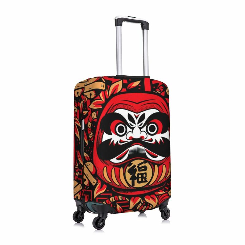 Daruma Daruma Print Luggage Protective Dust Covers Elastic Waterproof 18-32inch Suitcase Cover Travel Accessories