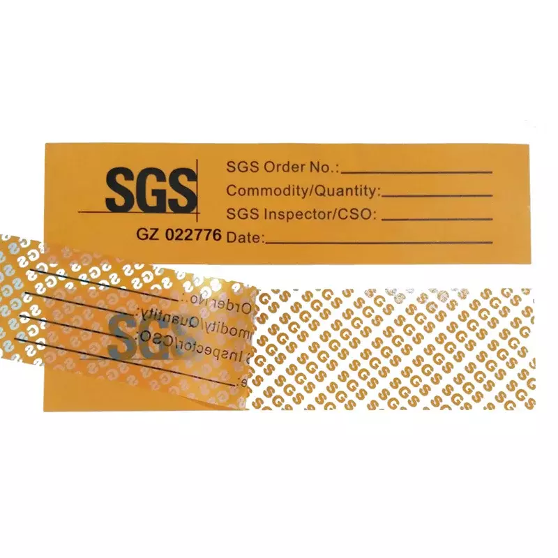 Customized productCustom Tamper Evident Security Tape