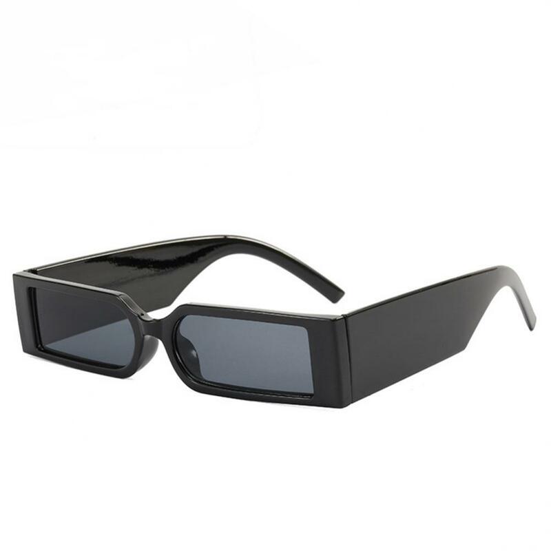 Gafas de sol cuadradas estilo Hip-hop para hombre y mujer, lentes versátiles con montura pequeña, a la moda, para fiesta, Verano