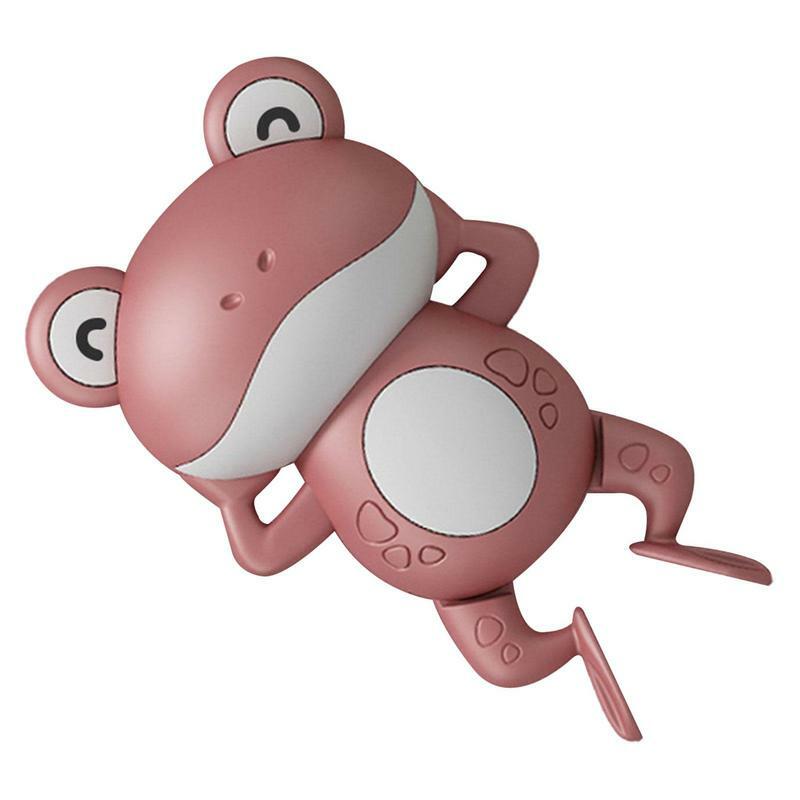 3 kolory żaba zabawki do kąpieli dla niemowląt dla małych dzieci niemowlę noworodek w zegarku do kąpieli w stylu grzbietowym pluszowa żaba prezenty dla dzieci wodne zabawki pływania