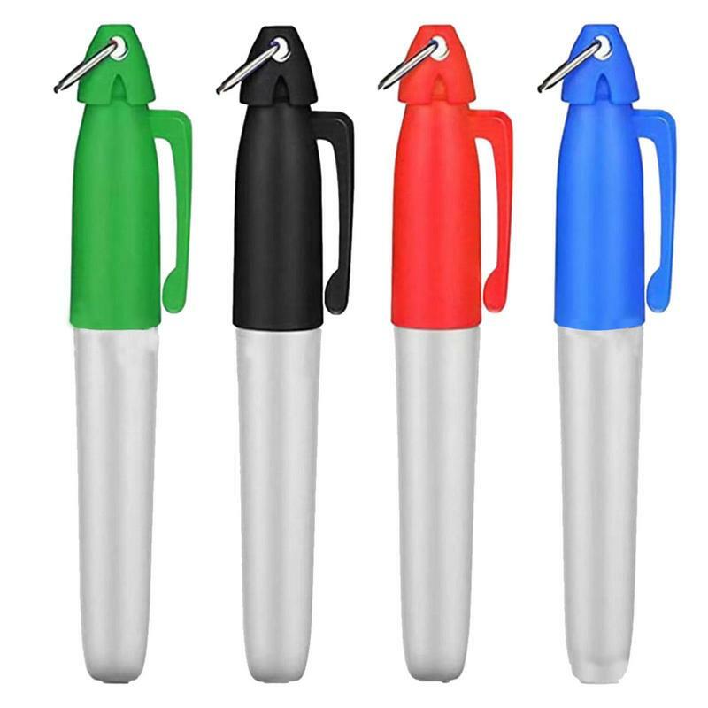 Profesjonalne piłka golfowa markery do kremowania długopis z haczykiem do rysowania znaków wyrównawczych szablony piłka golfowa materiały do znakowania linii