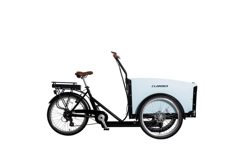 Clamber-Tricycle cargo électrique familial, vélo cargo, vente chaude, nouveau